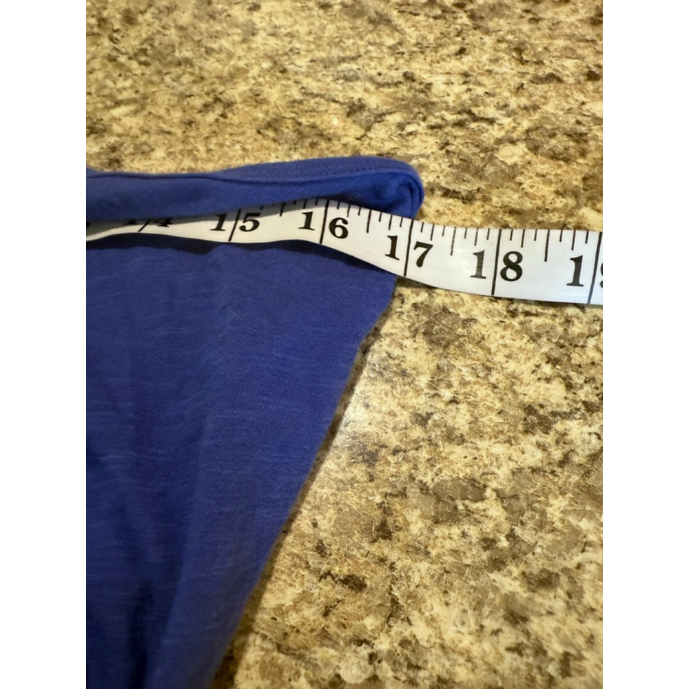 PINK Victoria's Secret Blue Racerback Tank Top XS - Picture 4 of 9